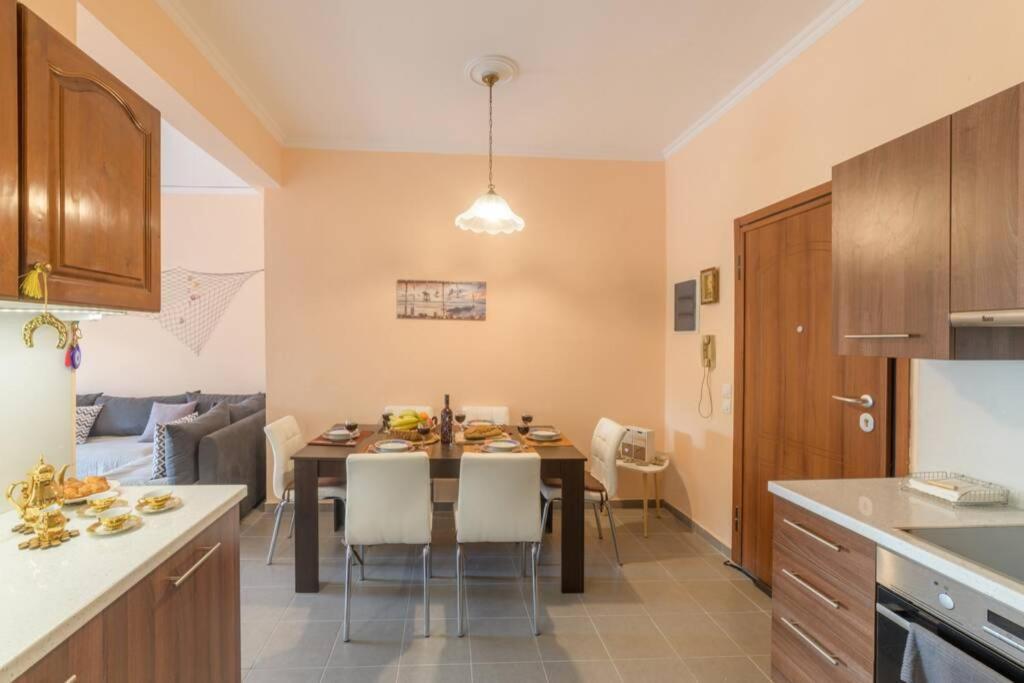 Bright Newly Renovated Apt Near Beach & Center+Ac Anemomylos Eksteriør billede
