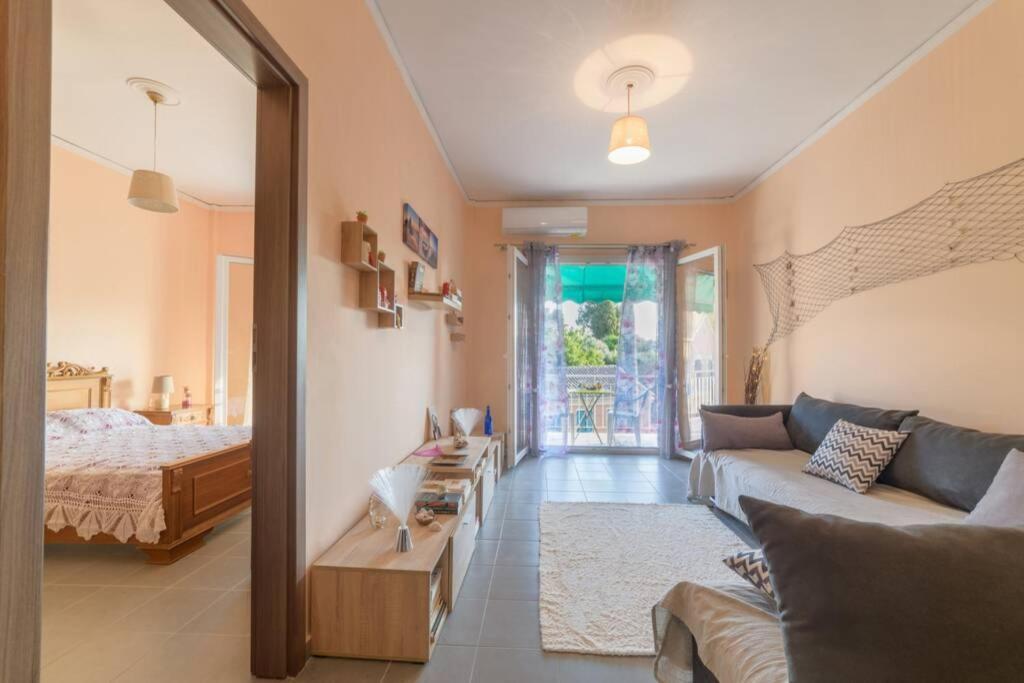Bright Newly Renovated Apt Near Beach & Center+Ac Anemomylos Eksteriør billede