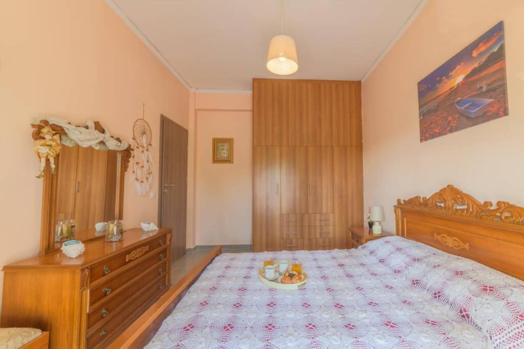 Bright Newly Renovated Apt Near Beach & Center+Ac Anemomylos Eksteriør billede