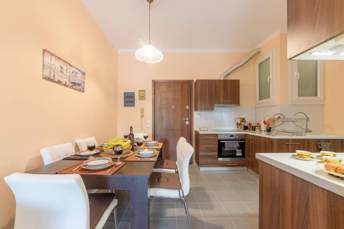 Bright Newly Renovated Apt Near Beach & Center+Ac Anemomylos Eksteriør billede