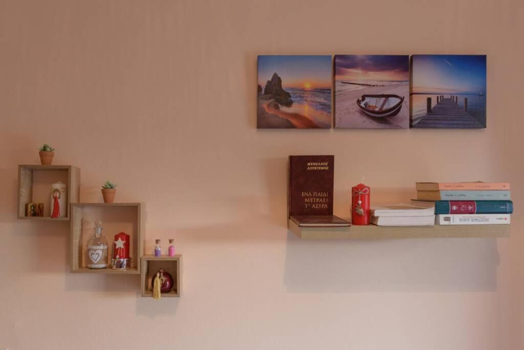 Bright Newly Renovated Apt Near Beach & Center+Ac Anemomylos Eksteriør billede